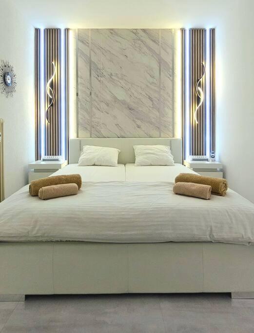 Idyllische Ferienwohnung In 비소네 외부 사진