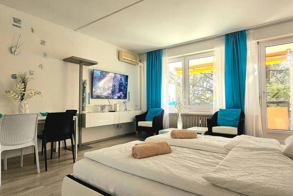 Idyllische Ferienwohnung In 비소네 외부 사진